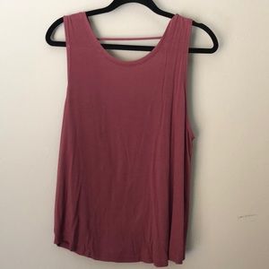 Athleta pink tank!